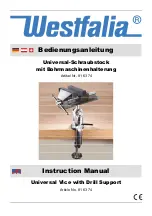 Westfalia 81 63 74 Instruction Manual preview