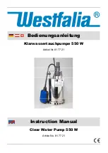 Preview for 2 page of Westfalia 81 77 21 Instruction Manual