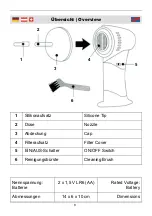 Предварительный просмотр 3 страницы Westfalia 81 77 28 Instruction Manual