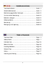 Предварительный просмотр 4 страницы Westfalia 81 77 28 Instruction Manual