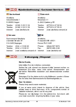 Preview for 19 page of Westfalia 815340 Instruction Manual