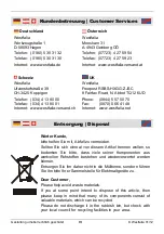 Предварительный просмотр 27 страницы Westfalia 82 31 30 Instruction Manual