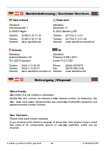 Preview for 7 page of Westfalia 82 60 65 Instruction Manual