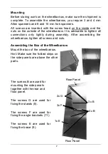 Preview for 7 page of Westfalia 82 86 72 Assembly Instruction Manual