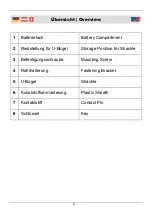 Preview for 4 page of Westfalia 82 86 73 Instruction Manual