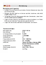 Preview for 10 page of Westfalia 83 07 32 Instruction Manual