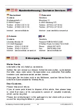 Preview for 10 page of Westfalia 83 57 06 Instruction Manual