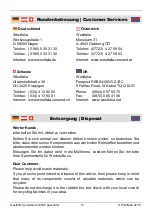 Preview for 4 page of Westfalia 83 58 06 Instruction Manual