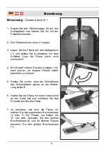 Предварительный просмотр 8 страницы Westfalia 83 74 39 Instruction Manual