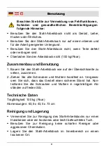 Предварительный просмотр 5 страницы Westfalia 838195 Original Instructions Manual