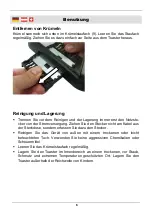 Preview for 10 page of Westfalia 84 14 35 Instruction Manual