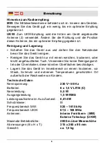 Preview for 10 page of Westfalia 84 16 21 Instruction Manual