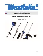 Предварительный просмотр 1 страницы Westfalia 84 20 36 Instruction Manual