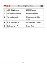 Preview for 4 page of Westfalia 85 14 08 Instruction Manual