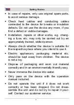 Предварительный просмотр 7 страницы Westfalia 85 14 14 Instruction Manual