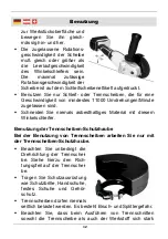 Предварительный просмотр 36 страницы Westfalia 85 26 02 Instruction Manual