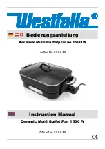 Preview for 1 page of Westfalia 85 26 48 Instruction Manual