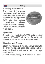 Предварительный просмотр 8 страницы Westfalia 85 42 13 Instruction Manual