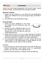 Предварительный просмотр 4 страницы Westfalia 85 92 04 Instruction Manual