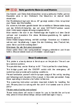 Preview for 2 page of Westfalia 85 93 12 Instruction Manual