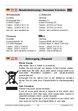 Preview for 26 page of Westfalia 859659 Instruction Manual