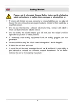 Preview for 4 page of Westfalia 859718 Operating Instructions Manual