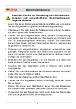 Preview for 6 page of Westfalia 86 02 75 Instruction Manual