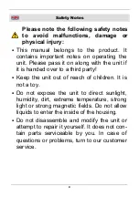 Preview for 4 page of Westfalia 86 13 14 Instruction Manual