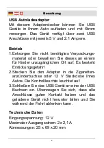 Preview for 7 page of Westfalia 86 13 14 Instruction Manual