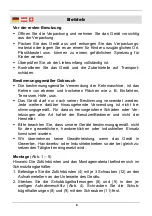 Preview for 12 page of Westfalia 86 16 11 Manual