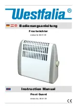 Preview for 1 page of Westfalia 86 81 39 Instruction Manual