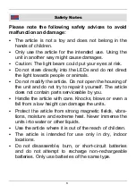 Предварительный просмотр 3 страницы Westfalia 87 49 96 Instruction Manual