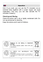 Предварительный просмотр 9 страницы Westfalia 87 49 96 Instruction Manual