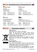 Preview for 16 page of Westfalia 87 74 60 Instruction Manual