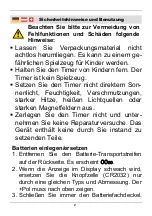 Preview for 2 page of Westfalia 89 12 52 Original Instructions Manual