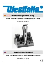 Westfalia 89 34 18 Instruction Manual preview