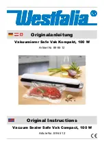 Westfalia 89 65 12 Original Instructions Manual preview