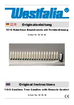 Preview for 1 page of Westfalia 90 05 36 Original Instructions Manual