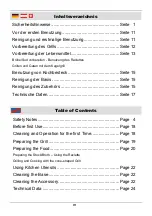 Preview for 4 page of Westfalia 90 05 91 Original Instructions Manual