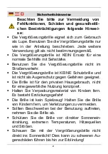 Preview for 2 page of Westfalia 91 40 83 Original Instructions Manual