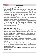 Preview for 3 page of Westfalia 91 40 83 Original Instructions Manual