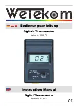 Preview for 1 page of Westfalia 91 87 71 Instruction Manual