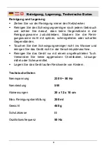 Preview for 9 page of Westfalia 919282 Instruction Manual