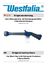 Предварительный просмотр 1 страницы Westfalia 92 11 98 Original Instructions Manual