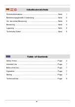 Preview for 4 page of Westfalia 92 11 98 Original Instructions Manual