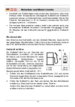 Предварительный просмотр 19 страницы Westfalia 92 21 48 Original Instructions Manual