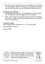 Preview for 3 page of Westfalia 92 80 44 Instruction Manual