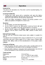 Preview for 6 page of Westfalia 925738 Original Instructions Manual