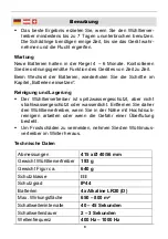 Preview for 8 page of Westfalia 927326 Original Instructions Manual