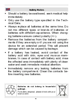 Предварительный просмотр 10 страницы Westfalia 93 25 02 Original Instructions Manual